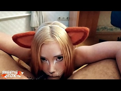 ❤️ Kitsune هن جي وات ۾ ڊڪ ۽ ڪم نگل ☑ مقعد فحش